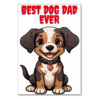 cartões do dia dos pais dog dad