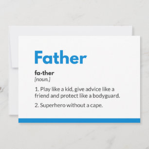 Cartões do dia dos pais super-herói Superdad