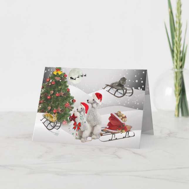 Cartões do divertimento do dia de Natal de (Frente)