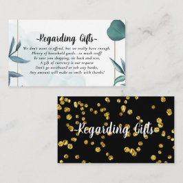 Cartões do Fundo de Doações Eucalyptus Honeymoon