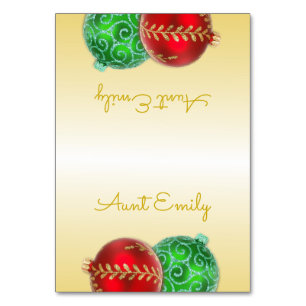 Cartões Dourados de Natal