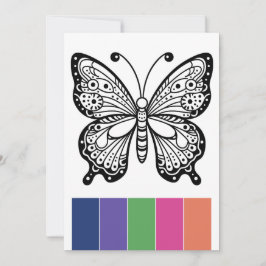 Cartões e Palavras de Cores para Adultos da Borbol