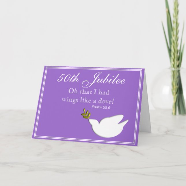 Cartões e presentes da freira católica "50.º Jubil (Frente)