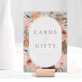 Cartões e presentes de Boho de Aquarela de outono