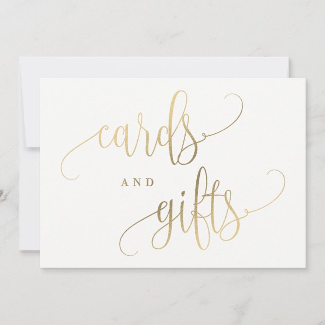 Cartões E Presentes - Linda Caligrafia (Frente)