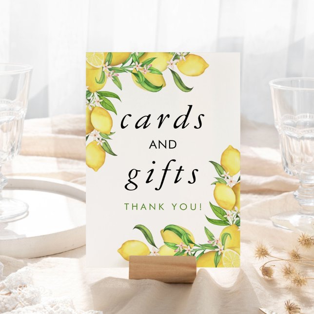 Cartões e presentes para Chás de panela de limão d (Criador carregado)