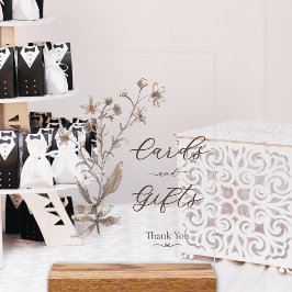 Cartões e Presentes Selvagens Elegantes Casamento 
