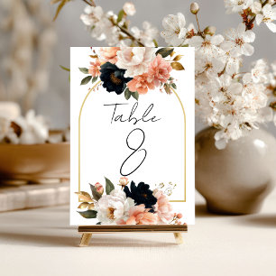 Cartões Elegantes e Personalizáveis de Número de M