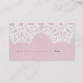 Cartões Elegantes Rosa De Lugar