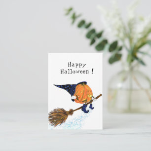 Cartões Engraçados de Abóbora de Halloween