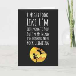 Cartões Engraçados de Escalador de Rocha Esportes