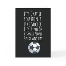 Cartões Engraçados de Futebol Time Esportivo Crian