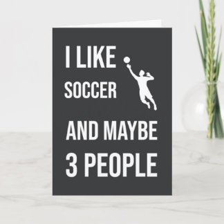 Cartões Engraçados de Goleiro de Futebol Humor de 