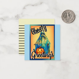 Cartões Engraçados de Halloween Retrô