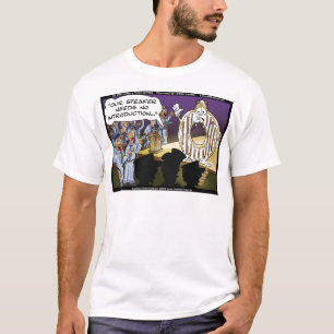 Cartões Engraçados de Polícia & Donuts Camisetas C