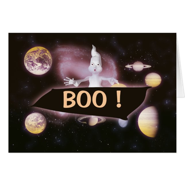 Cartões espectrais da surpresa do espaço - (Frente Horizontal)