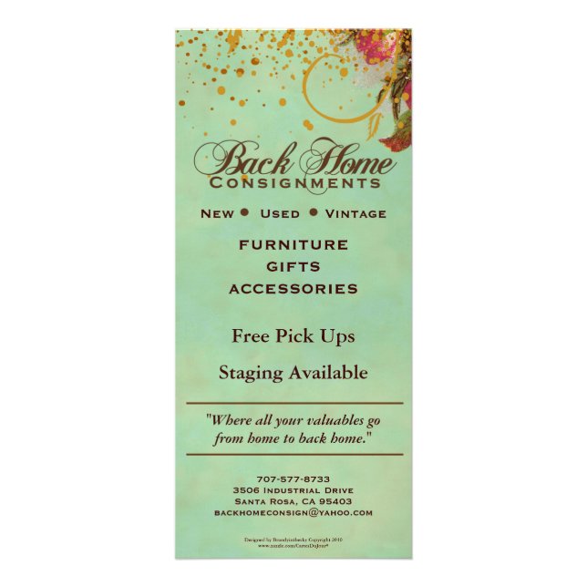 Cartões feitos sob encomenda da cremalheira das (Verso)