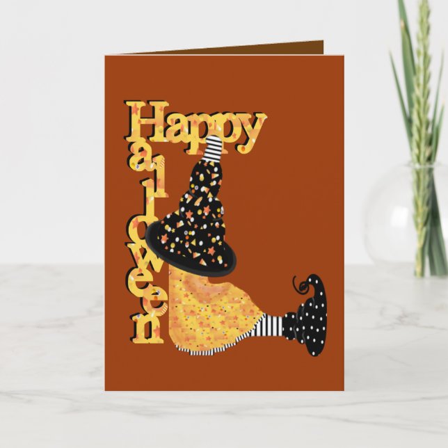 Cartões Felizes De Halloween (Frente)