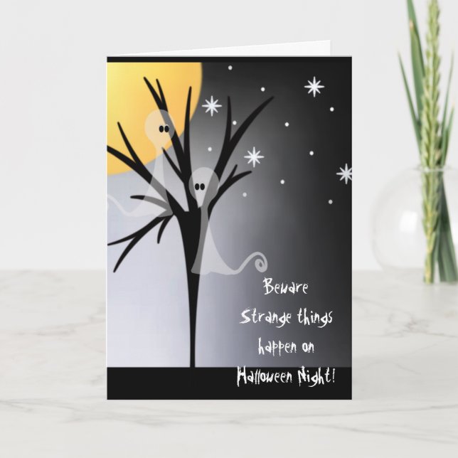 Cartões Felizes De Halloween (Frente)