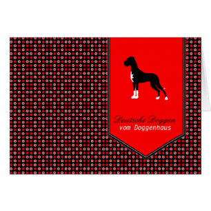 Cartões Great Dane