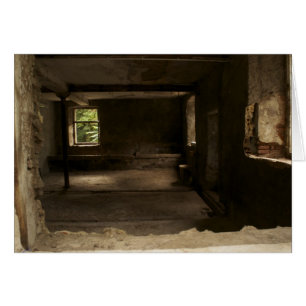 Cartões italianos, celeiro velho Trento