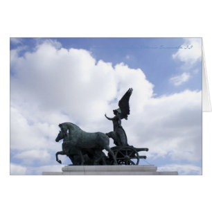 Cartões italianos, monumento ao vencedor Emmanuel