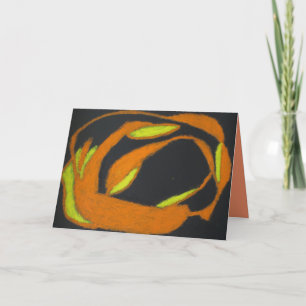 Cartões Jack'Lantern desembutidos no Halloween