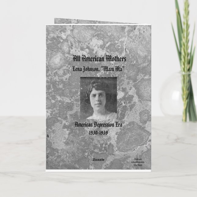 cartões mães 5 por 7 (Verso)