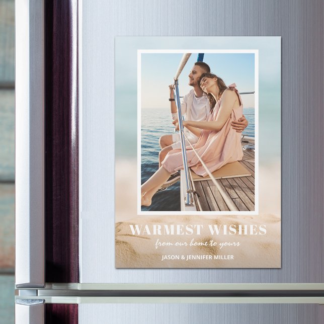 Cartões magnéticos de Natal para Areia e Foto do M (Criador carregado)