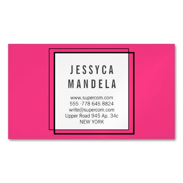 Cartões Magnéticos Modernos (Frente)