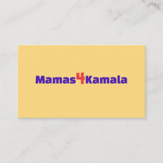 Cartões Mamas4Kamala