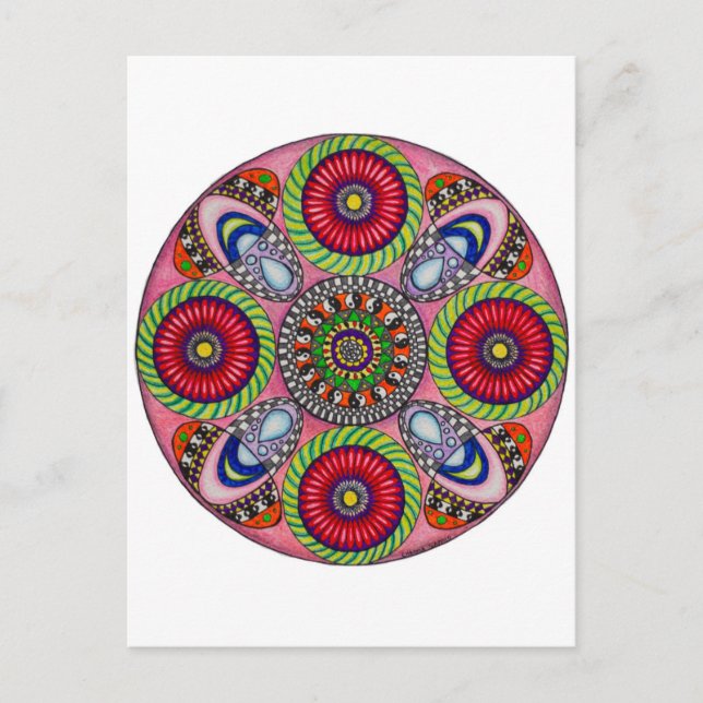 Cartões Mandala (Frente)