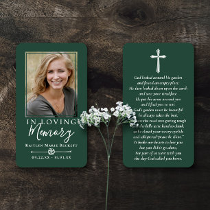 Cartões Memoriais Personalizados Simples