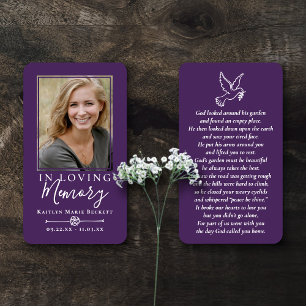 Cartões Memoriais Simples Personalizados
