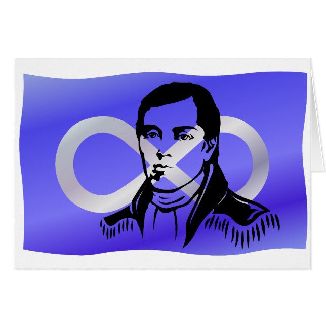 Cartões Metis Cuthbert Grant Art - Personalizar (Frente Horizontal)