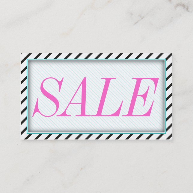 Cartões Mini Sale (Verso)