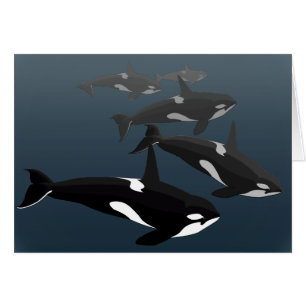 Cartões Orca Personalizam Cartões De Arte De Bal
