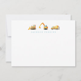 Cartões para artigos de papelaria para construção