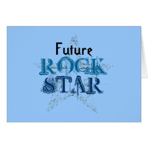 Cartões para bebês do Future Rock Star