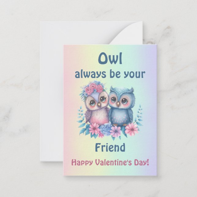 Cartões para Dias de os namorados escolares para c (Frente)