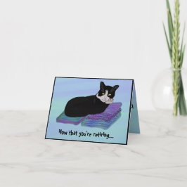 Cartões para Retirada de Sono Tuxedo