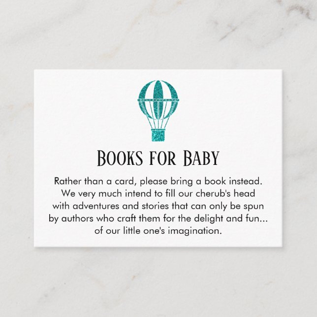 Cartões para Solicitação de Livro de Balões de Ar  (Frente)