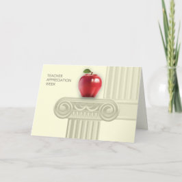 Cartões Personalizados da Semana de Apreciação do 