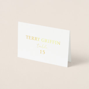 Cartões personalizados de lugar de casamento Cartõ