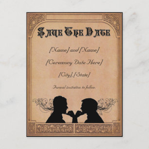 Cartões Personalizados de Salvamento da Cerimônia 