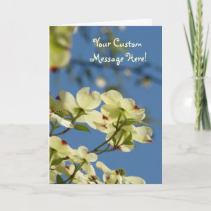 Cartões Personalizados Flores De Dogwood Flowers P