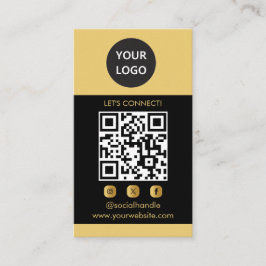 Cartões Personalizados Modernos, QR de Mídia Socia