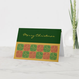 Cartões Personalizados Natal Vermelho Verde