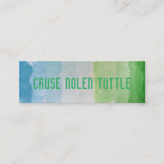 Cartões pessoais (Frente)