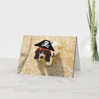 Cartões Pirate Bassett